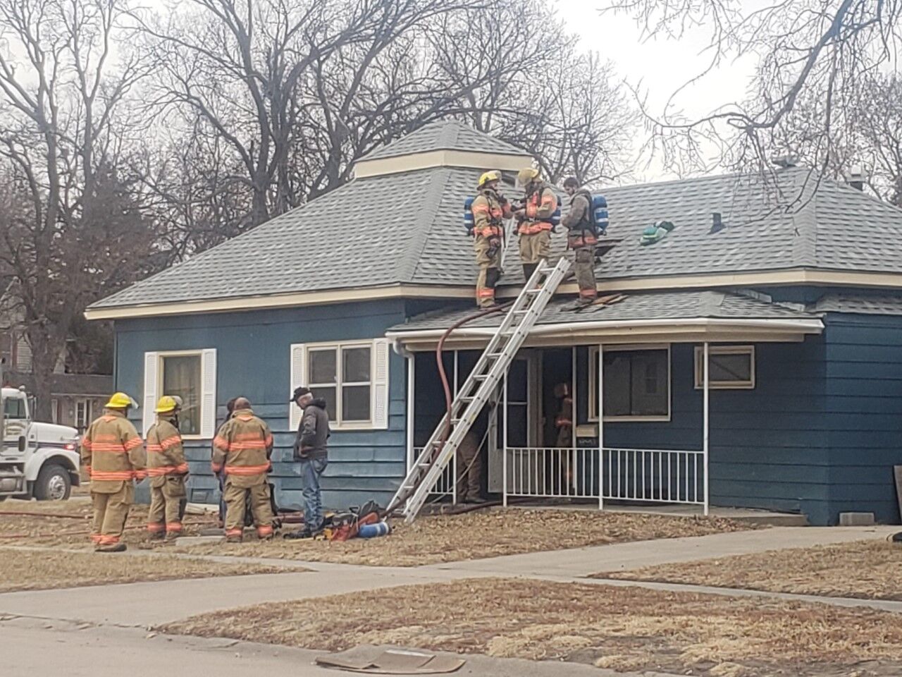 GVFD responds to structure fire